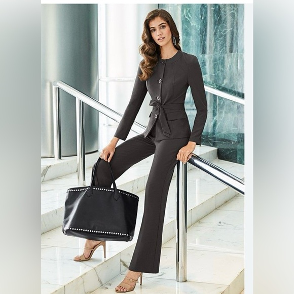 VENUS Pants - VENUS Charcoal Women's Pantsuit